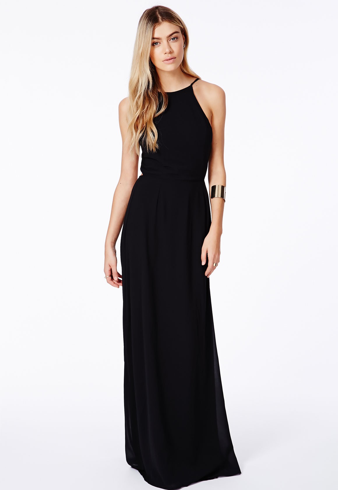 How To Pick The Perfect Black Maxi Dress