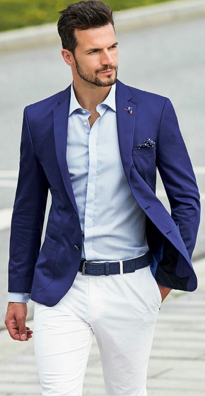 men's casual suit styles