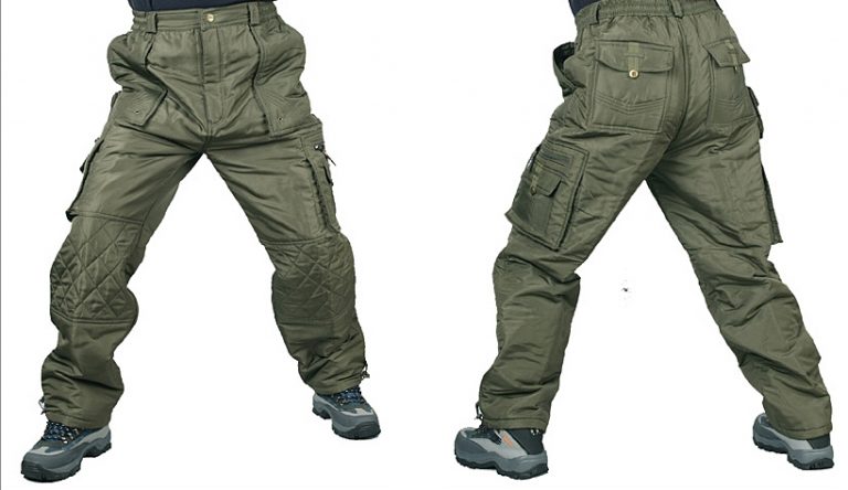 grey combat trousers