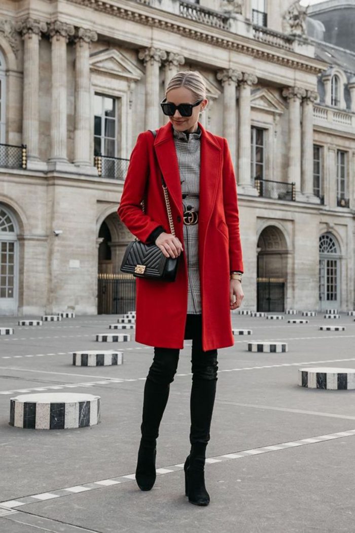 Women Red Coats – careyfashion.com