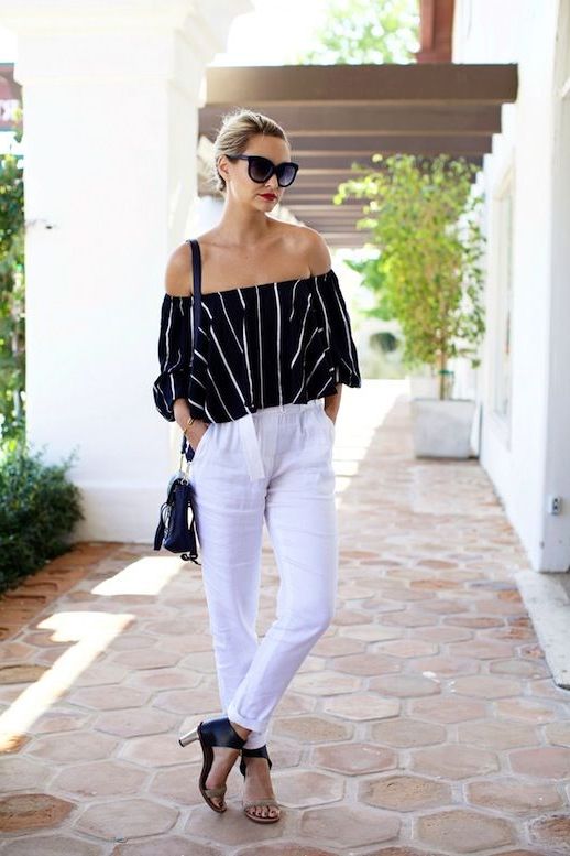 What to Wear with White Pants – careyfashion.com
