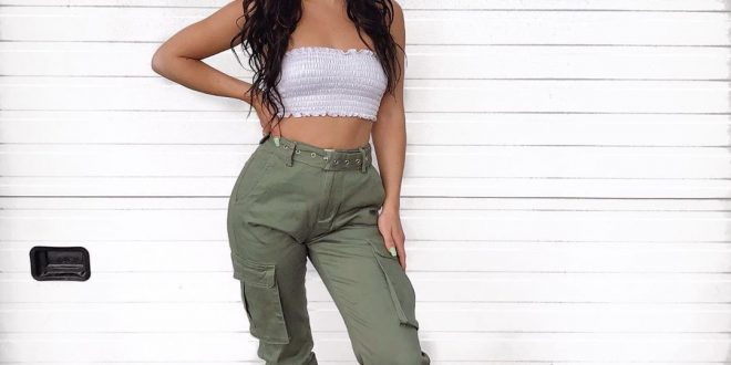 sweatpants crop top