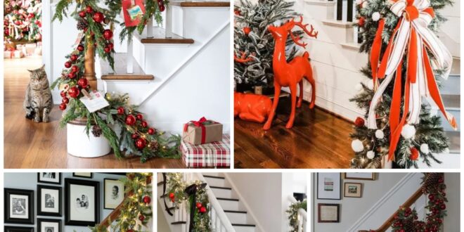 Gorgeous Christmas Garland Decorating Ideas for Dressing Your Home Up