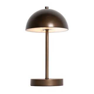 Outdoor table lamp dark bronze rechargeable 3-step dimmable - Keira