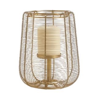 Hand Wrapped Wire Lantern
